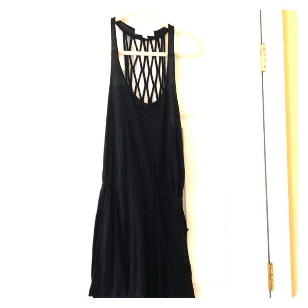 Black tunic top